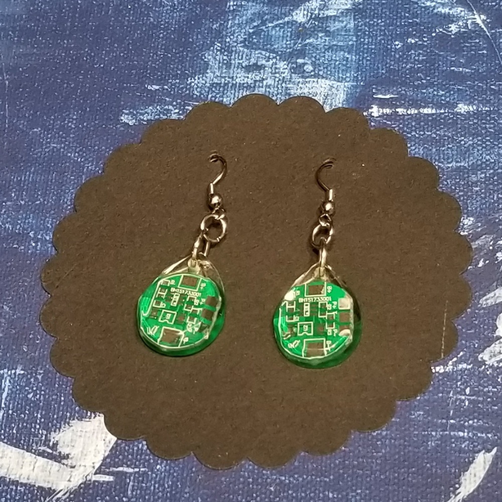 Motherboard Earrings